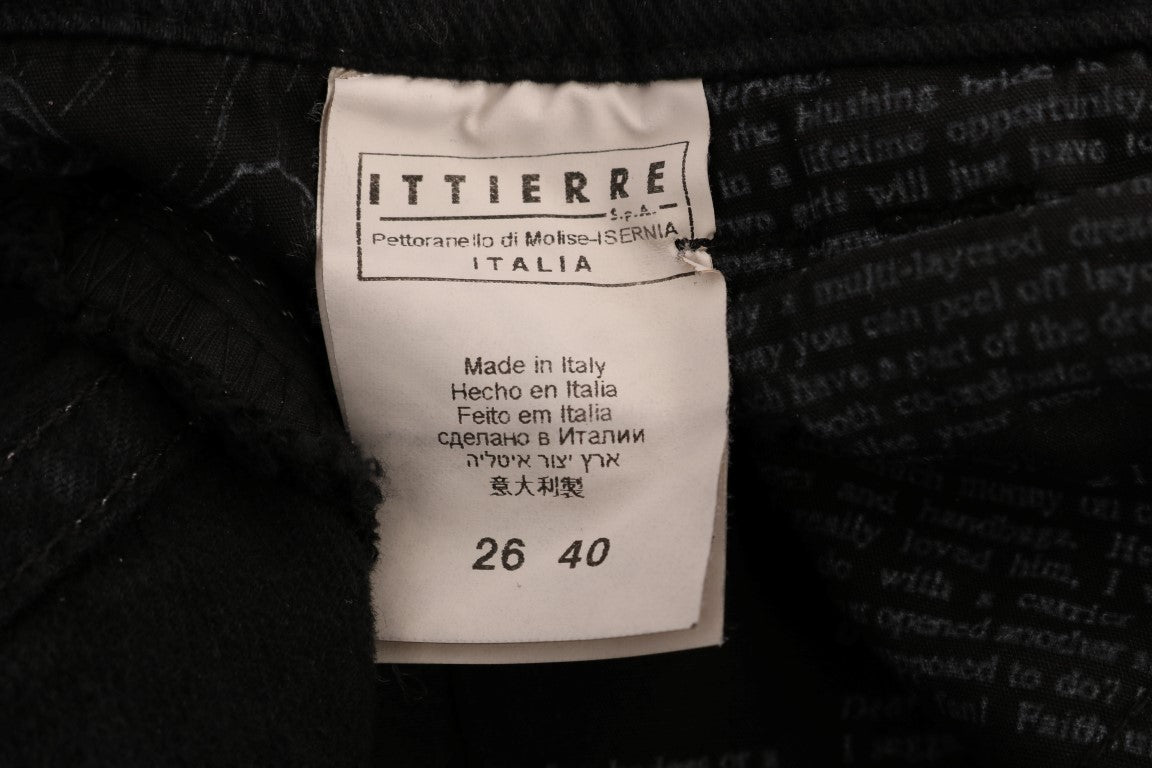 John Galliano Gray Wash Cotton Stretch Regular Fit Women's Jeans