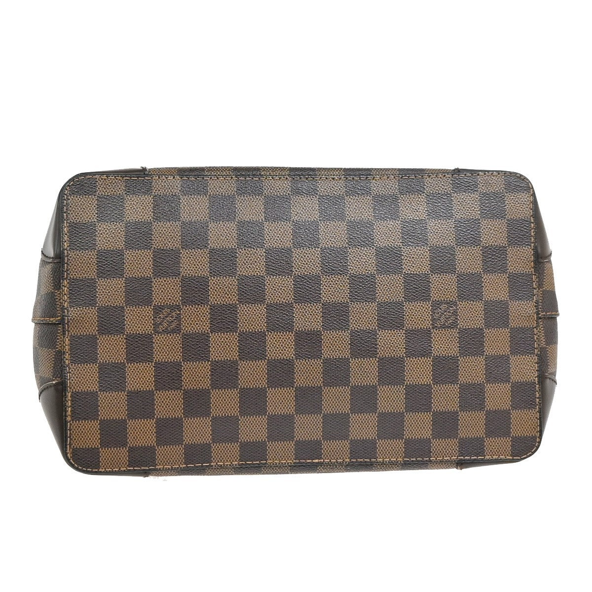 Louis Vuitton Hampstead Damier Brown Canvas Handbag (Pre-Owned)