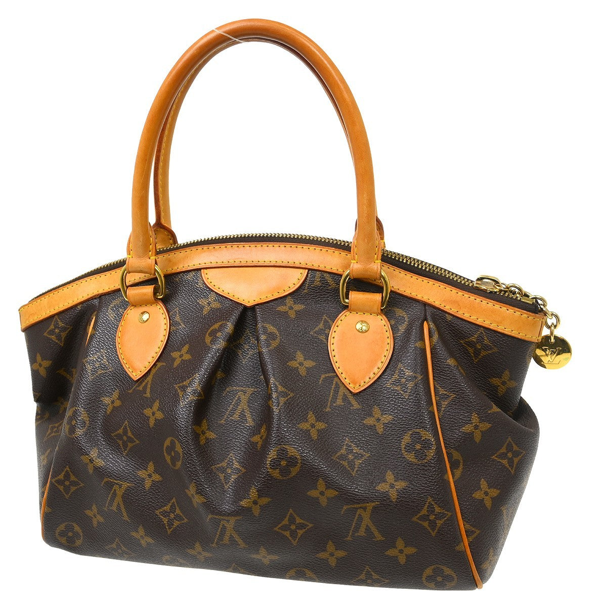 Louis Vuitton Tivoli Monogram Canvas Brown Canvas Handbag (Pre-Owned)