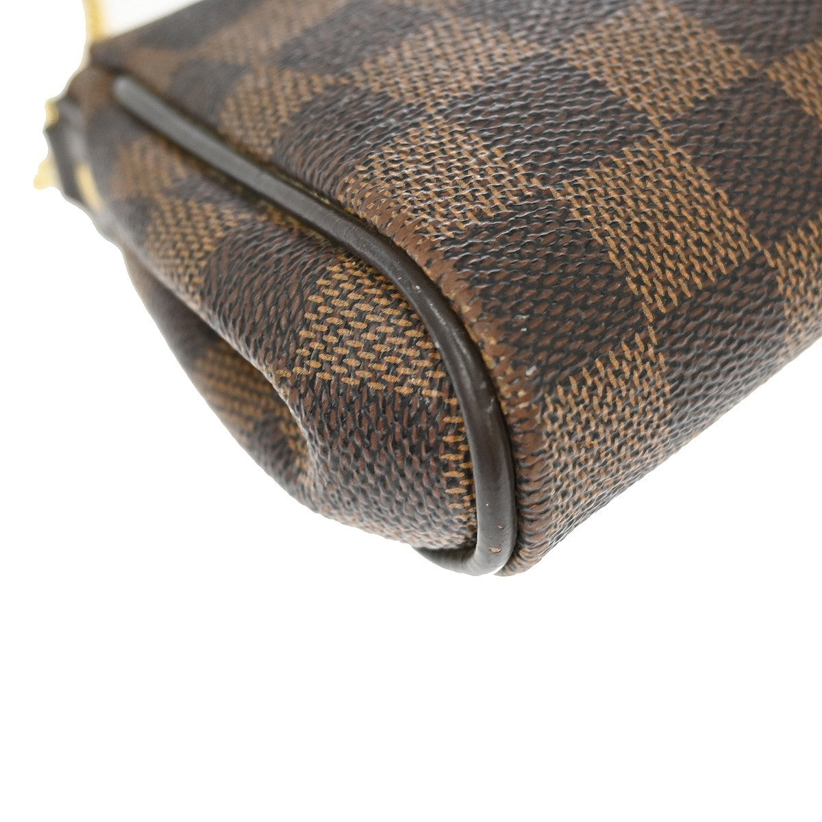 Louis Vuitton Eva Damier Brown Canvas Handbag (Pre-Owned)