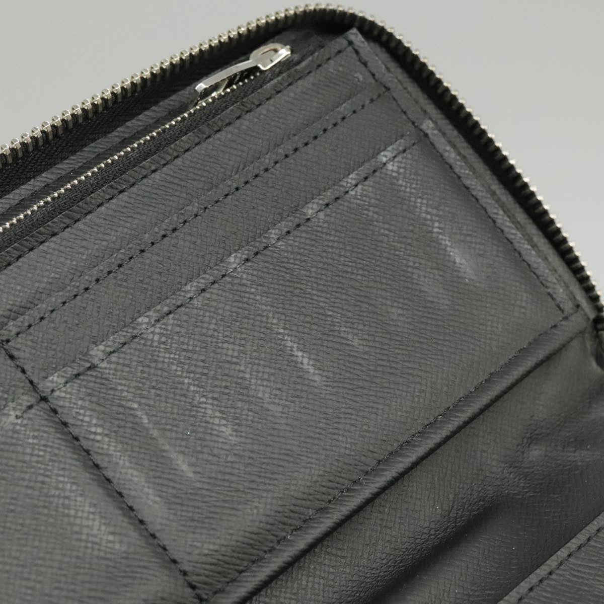 Louis Vuitton Zippy Wallet Vertical Damier Graphite Gray Canvas Wallets Accessory (Pre-Owned)