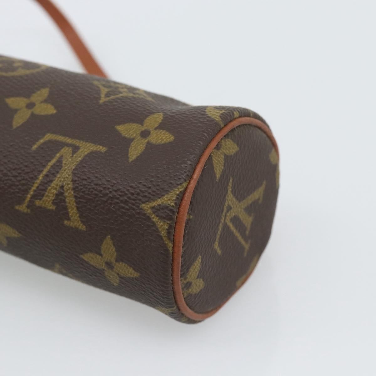 Louis Vuitton Papillon Pochette Monogram Canvas Brown Canvas Clutche & Pouche Bag (Pre-Owned)