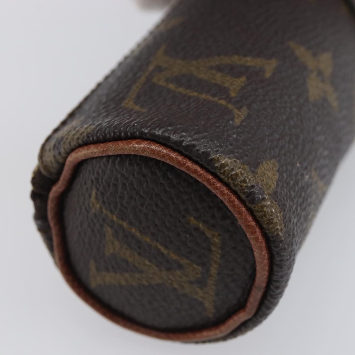 Louis Vuitton Golf Ball Case Monogram Brown Canvas Clutche & Pouche Bag (Pre-Owned)
