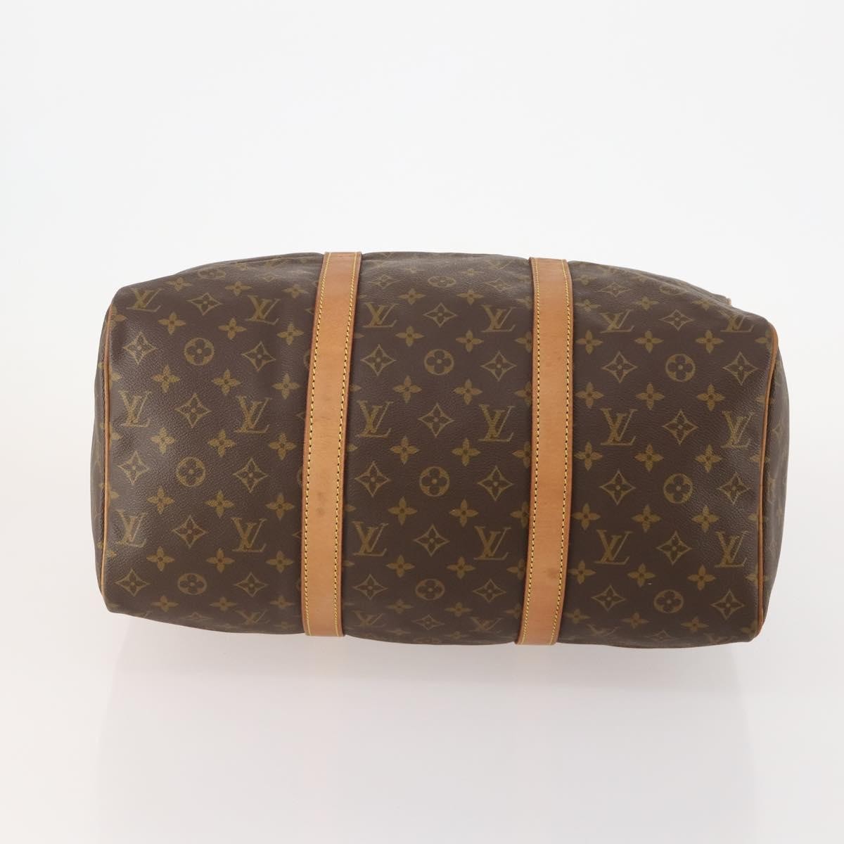 Louis Vuitton Sac Souple Monogram Canvas Brown Canvas Handbag (Pre-Owned)