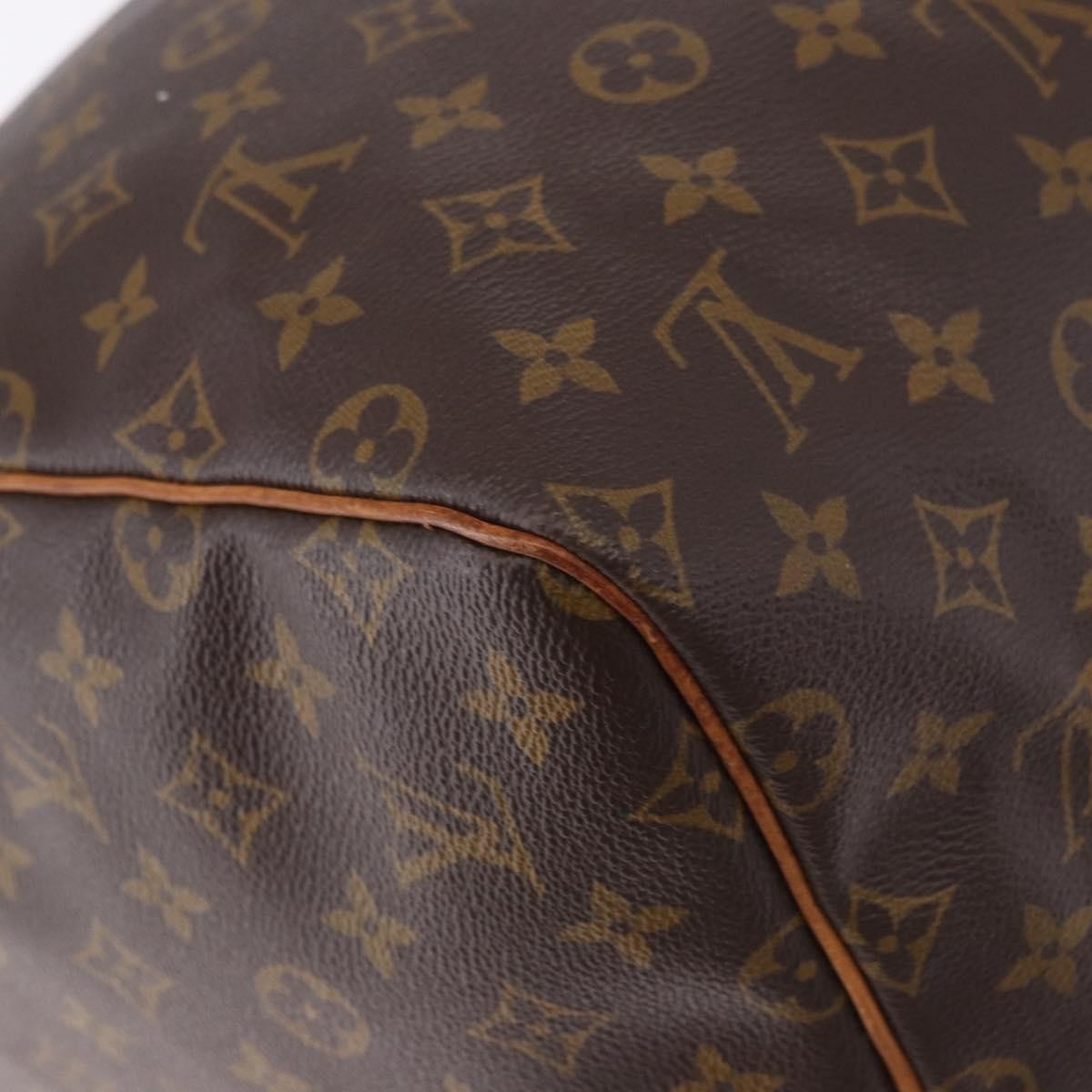 Louis Vuitton Keepall Monogram Canvas Brown Canvas Travel Bag Bag (Pre-Owned)