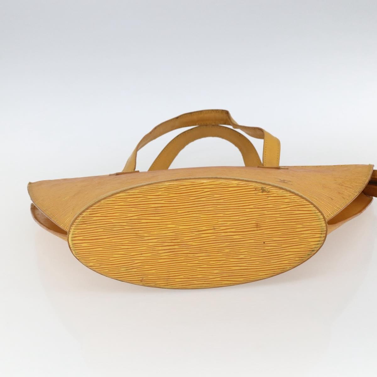 Louis Vuitton Saint Jacques Epi Leather Yellow Leather Handbag (Pre-Owned)
