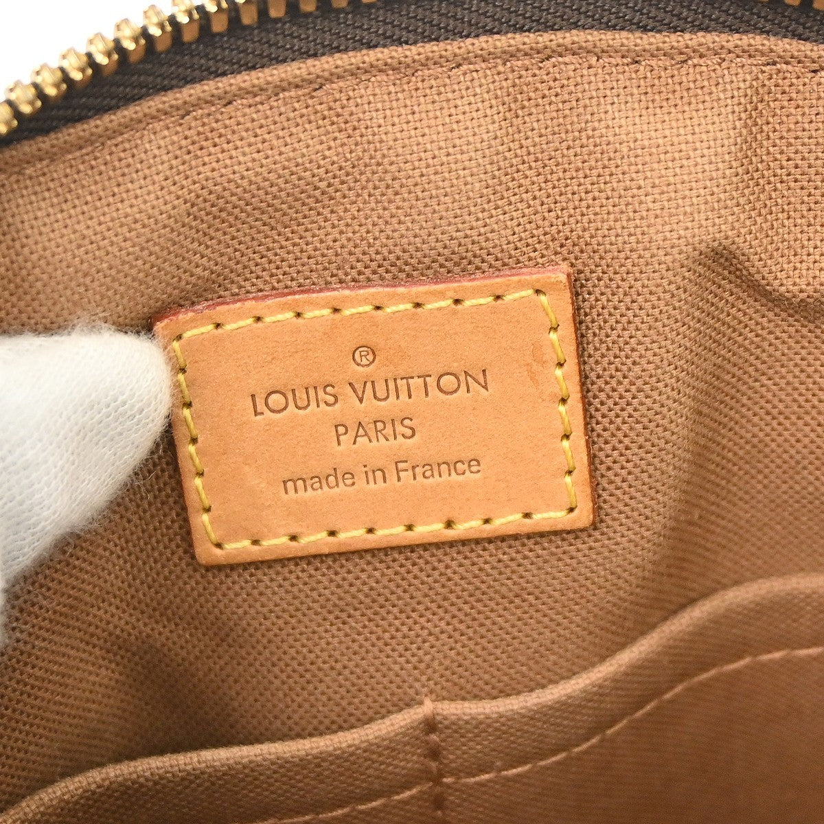 Louis Vuitton Tivoli Monogram Canvas Brown Canvas Handbag (Pre-Owned)