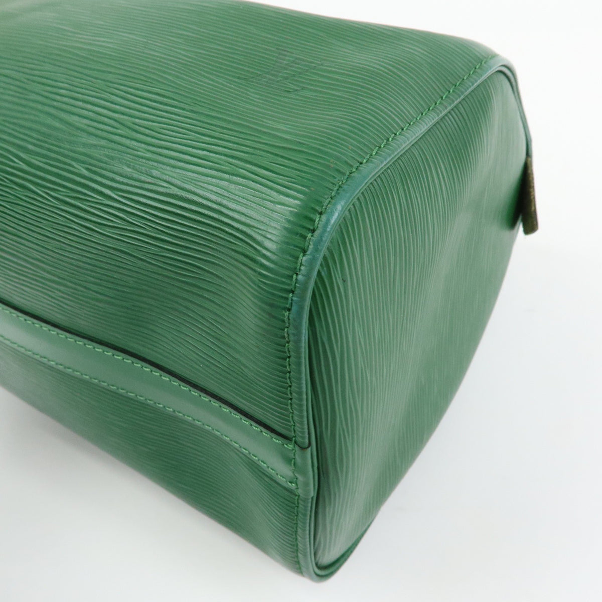 Louis Vuitton Speedy Epi Leather Green Leather Handbag (Pre-Owned)