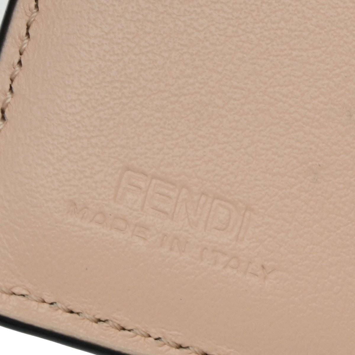 Fendi F Is Fendi Trifold Leather Pink Leather Wallets Accessory (Pre-Owned)