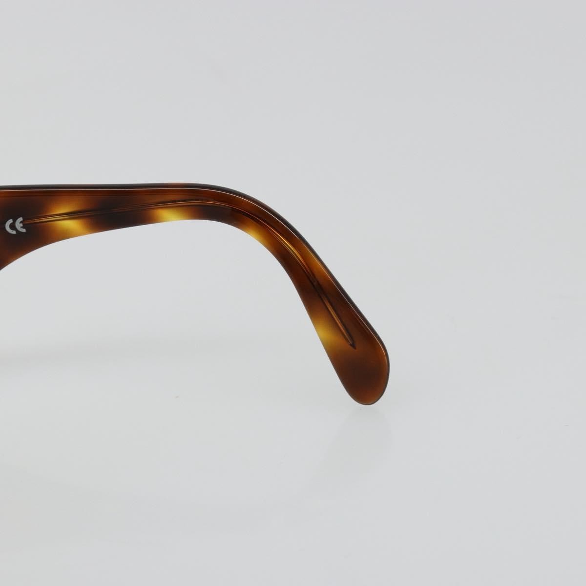 Chanel Coco Mark Barette Gold Plated Brown Plastic Sunglasse Accessory (Pre-Owned)