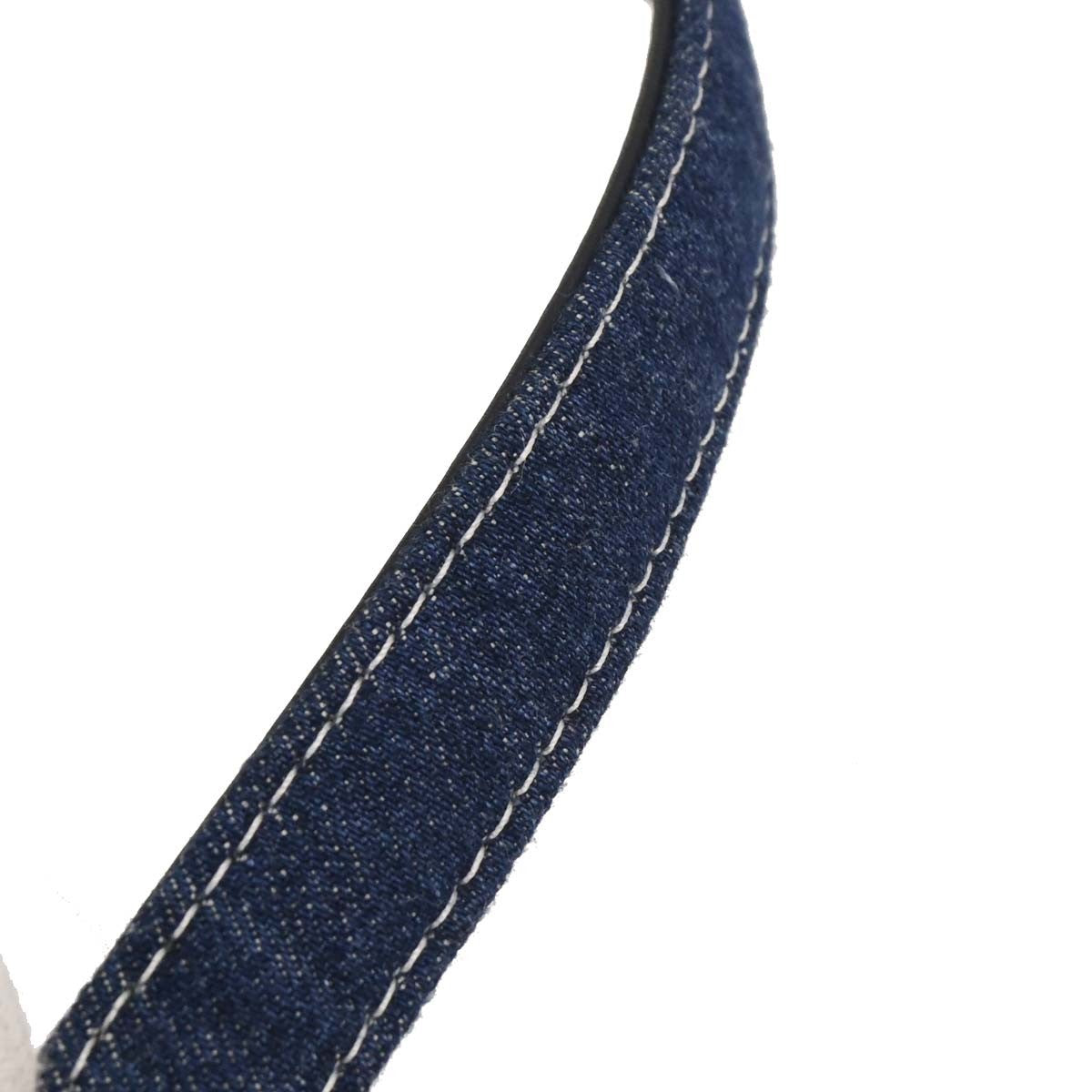 Chanel Vanity Case Quilted Denim Blue Denim_Jeans Handbag (Pre-Owned)