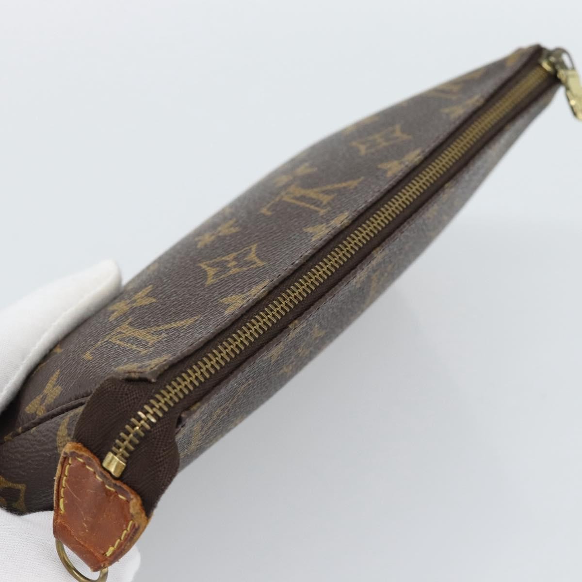 Louis Vuitton Pochette Accessoires Monogram Brown Canvas Clutche & Pouche Bag (Pre-Owned)