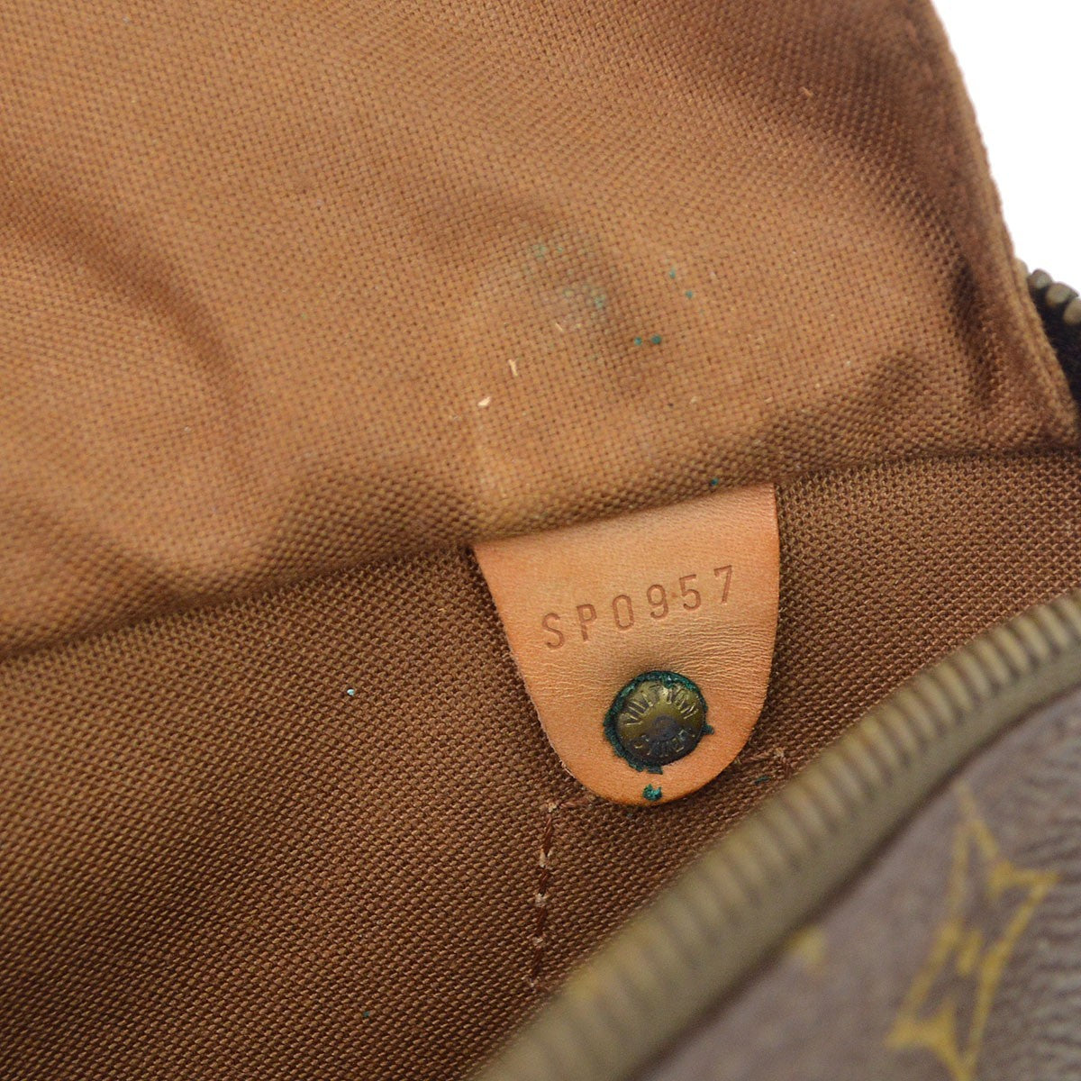 Louis Vuitton Speedy Monogram Canvas Brown Canvas Handbag (Pre-Owned)