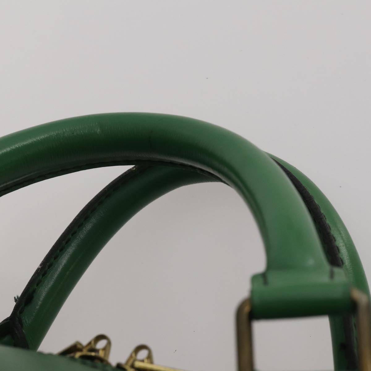 Louis Vuitton Keepall Epi Leather Green Leather Travel Bag Bag (Pre-Owned)