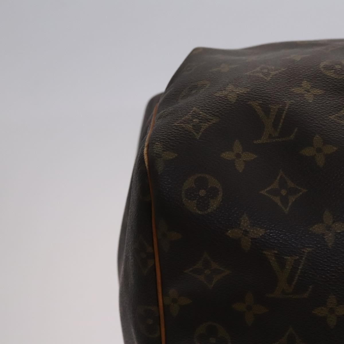 Louis Vuitton Keepall Monogram Canvas Brown Canvas Travel Bag Bag (Pre-Owned)