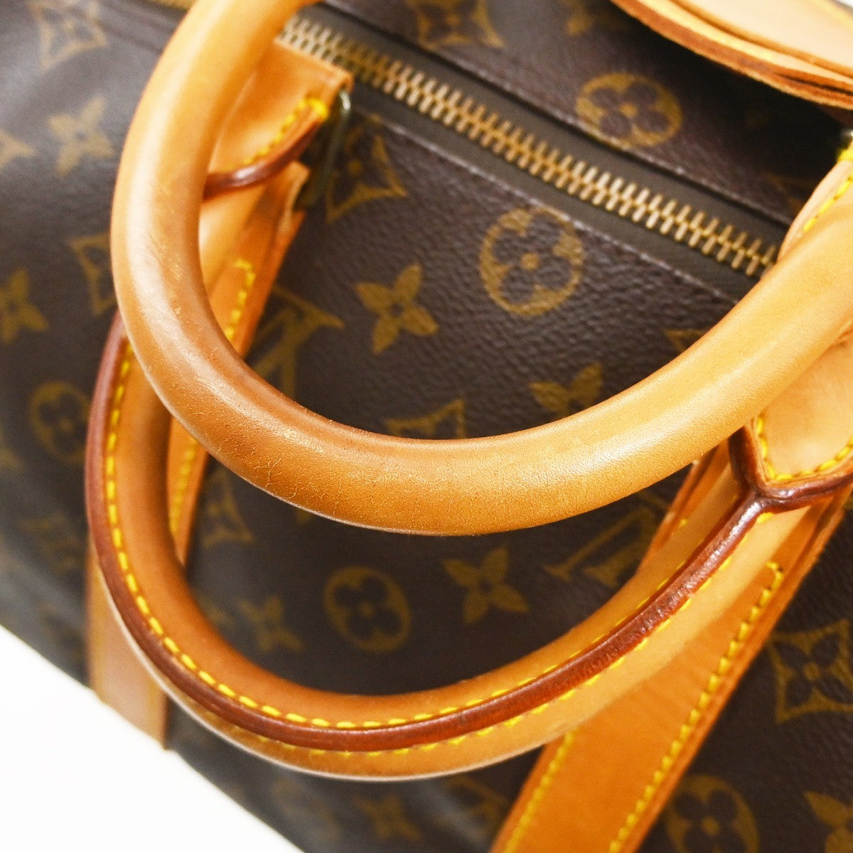 Louis Vuitton Keepall Monogram Canvas Brown Canvas Travel Bag Bag (Pre-Owned)