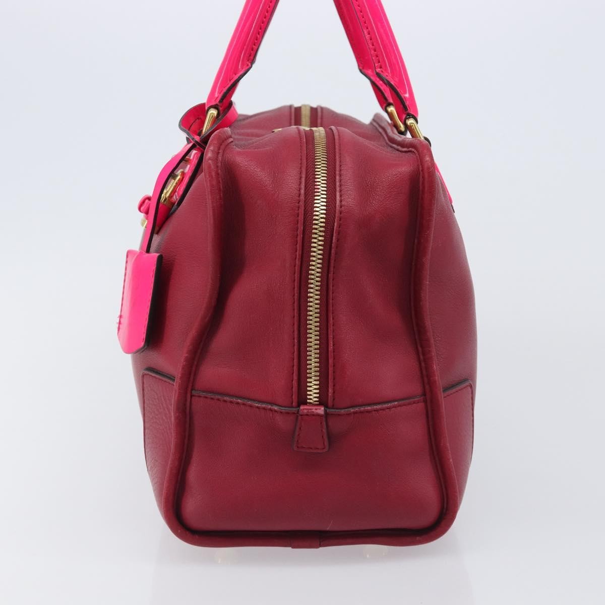 Loewe Amazona Leather Red Leather Handbag (Pre-Owned)