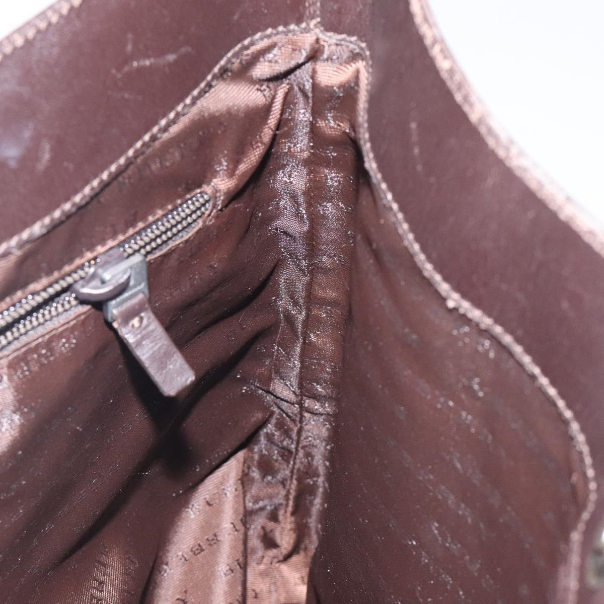 Burberry Nova Check Canvas And Leather Beige Canvas Shoulder Bag Bag (Pre-Owned)