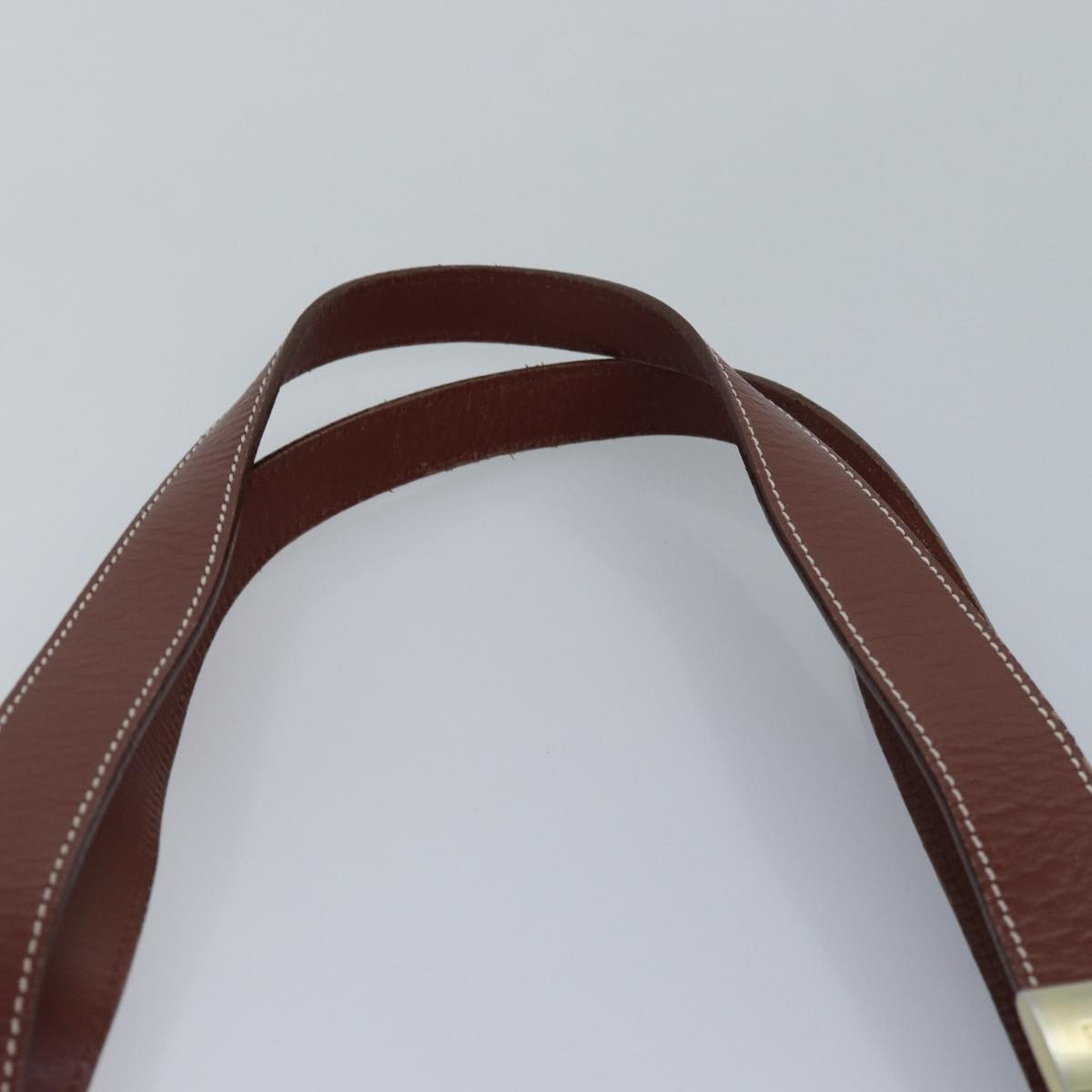 Burberry Vintage Leather Brown Leather Tote Bag Bag (Pre-Owned)