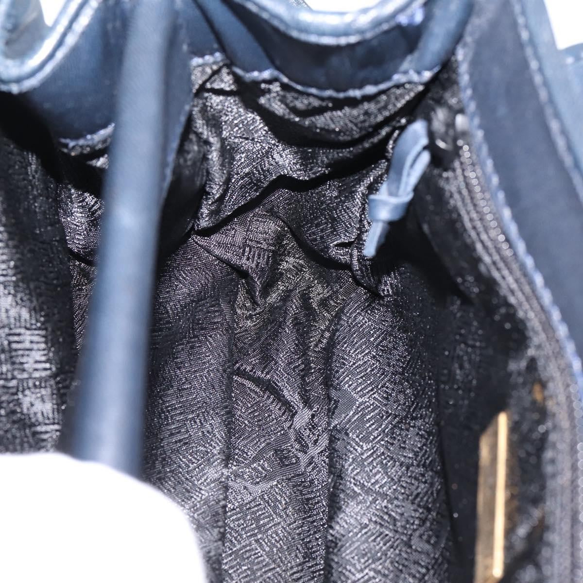 Bottega Veneta Shoulder Leather Black Leather Shoulder Bag Bag (Pre-Owned)