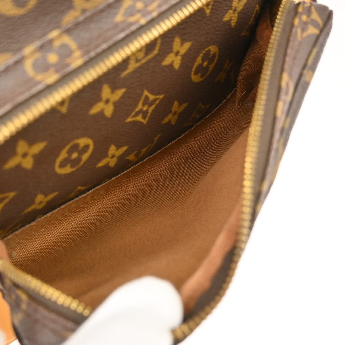 Louis Vuitton Montsouris Monogram Canvas Brown Canvas Backpack Bag (Pre-Owned)