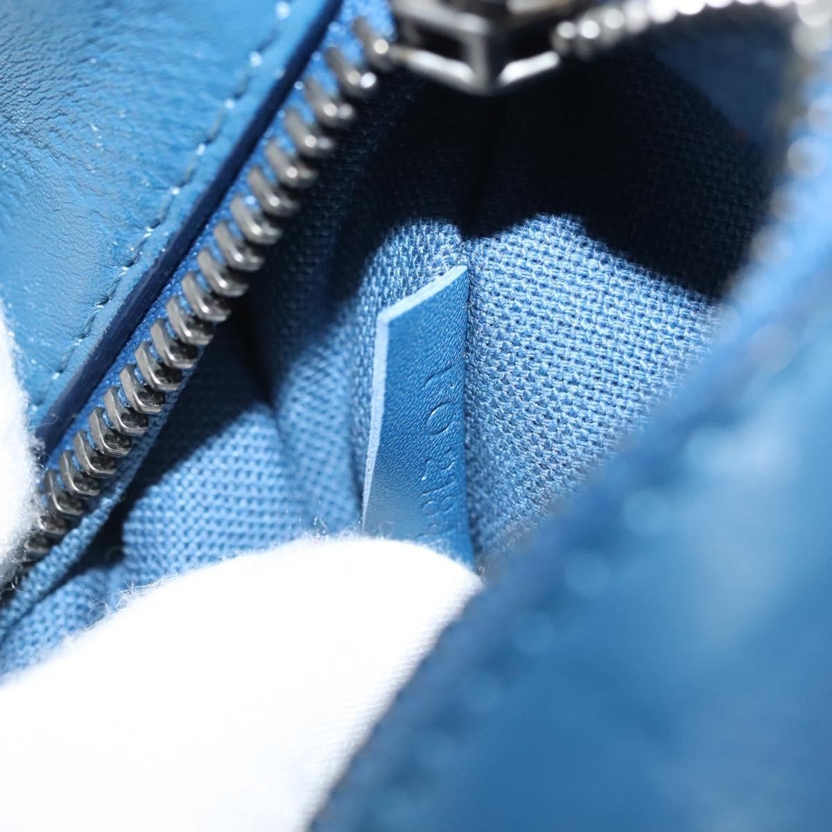 Louis Vuitton Ambler Damier Infini Leather Blue Leather Shoulder Bag Bag (Pre-Owned)