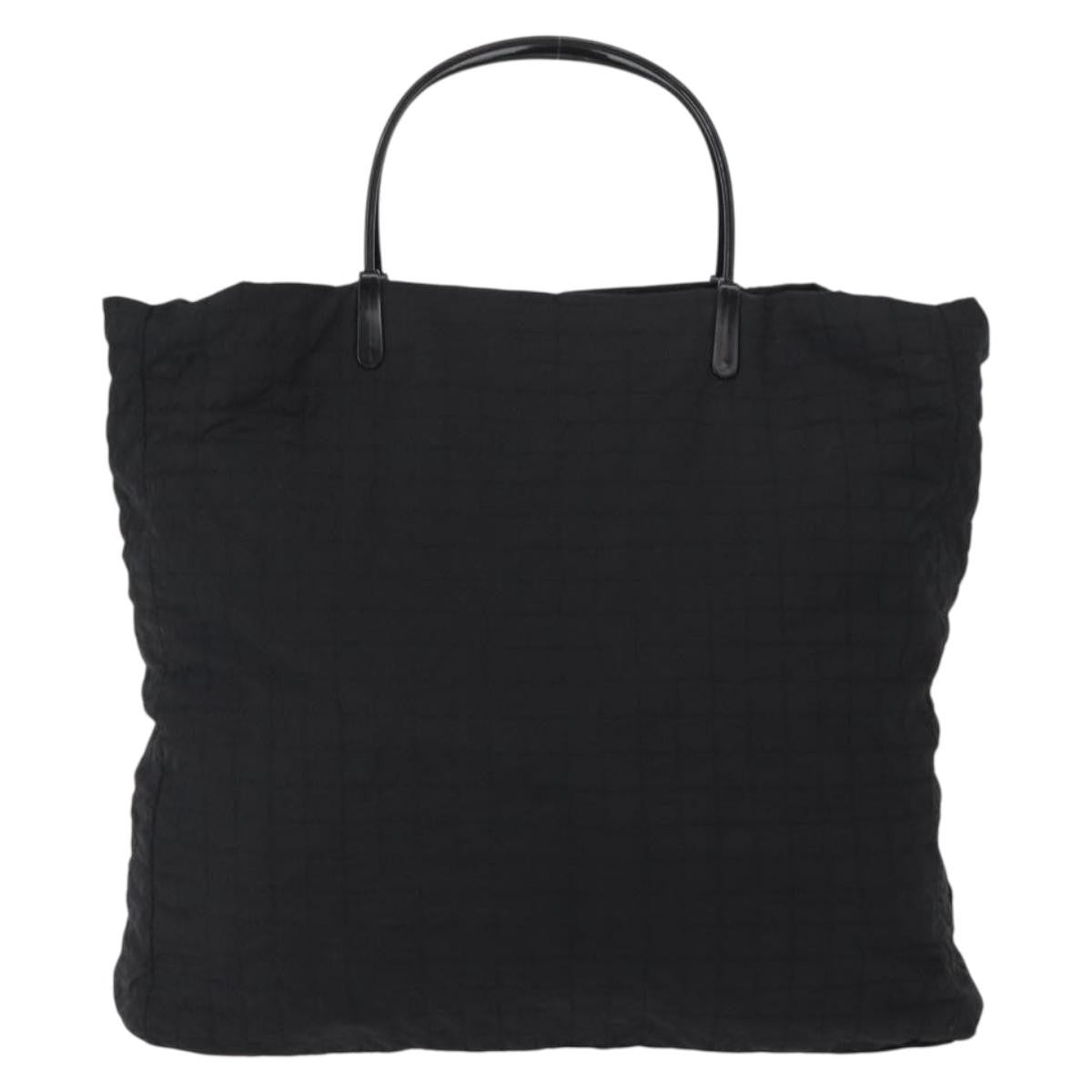 Prada Vintage Tessuto Black Nylon Handbag (Pre-Owned)