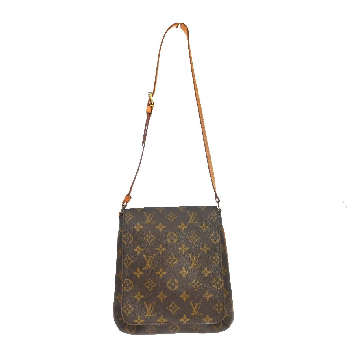 Louis Vuitton Musette Salsa Monogram Canvas Brown Canvas Handbag (Pre-Owned)