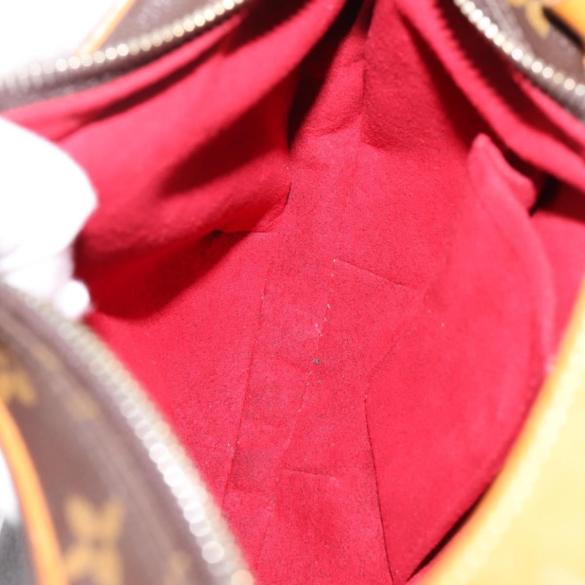 Louis Vuitton Croissant Monogram Canvas Brown Canvas Handbag (Pre-Owned)