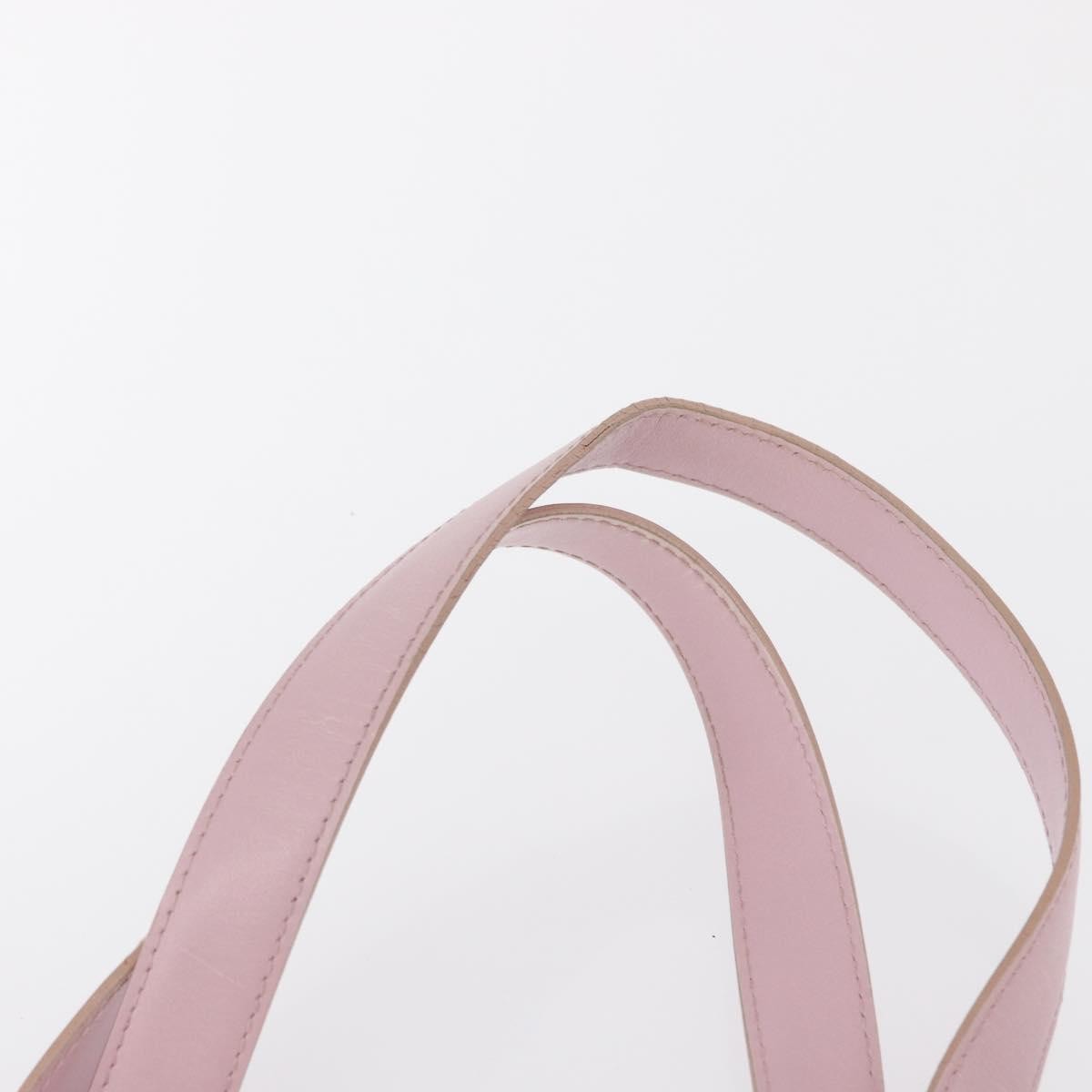 Chanel Travel Line Tote Nylon Pink Nylon Tote Bag Bag (Pre-Owned)