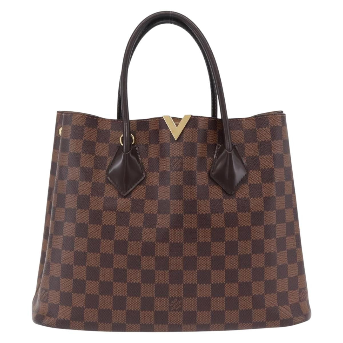 Louis Vuitton Kensington Damier Brown Canvas Handbag (Pre-Owned)