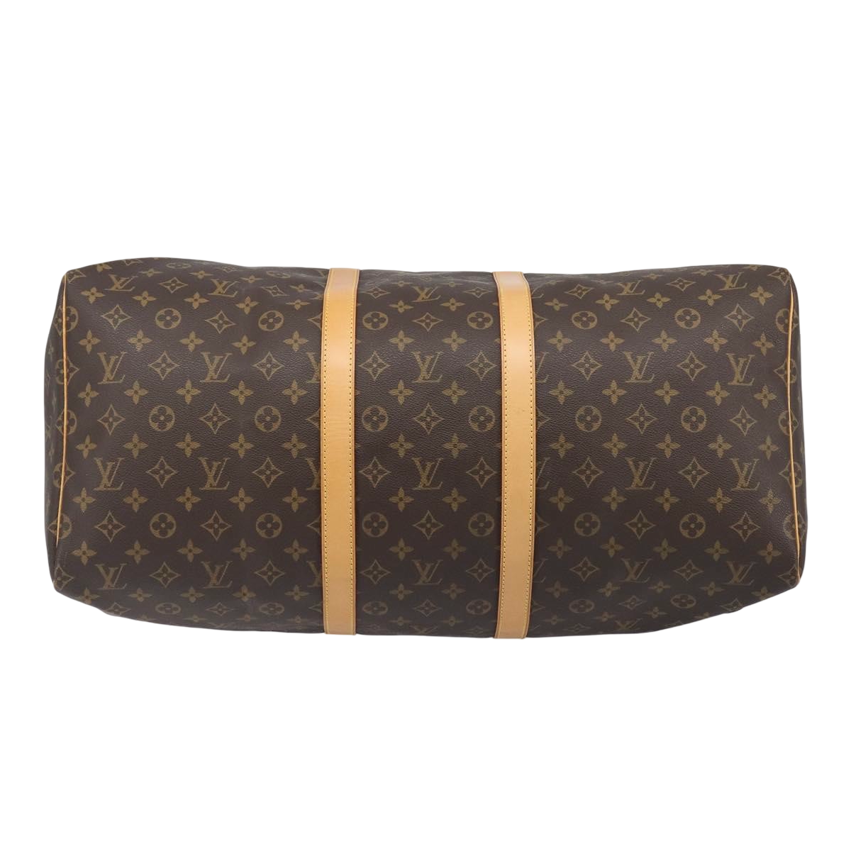 Louis Vuitton Keepall Monogram Canvas Brown Canvas Travel Bag Bag (Pre-Owned)