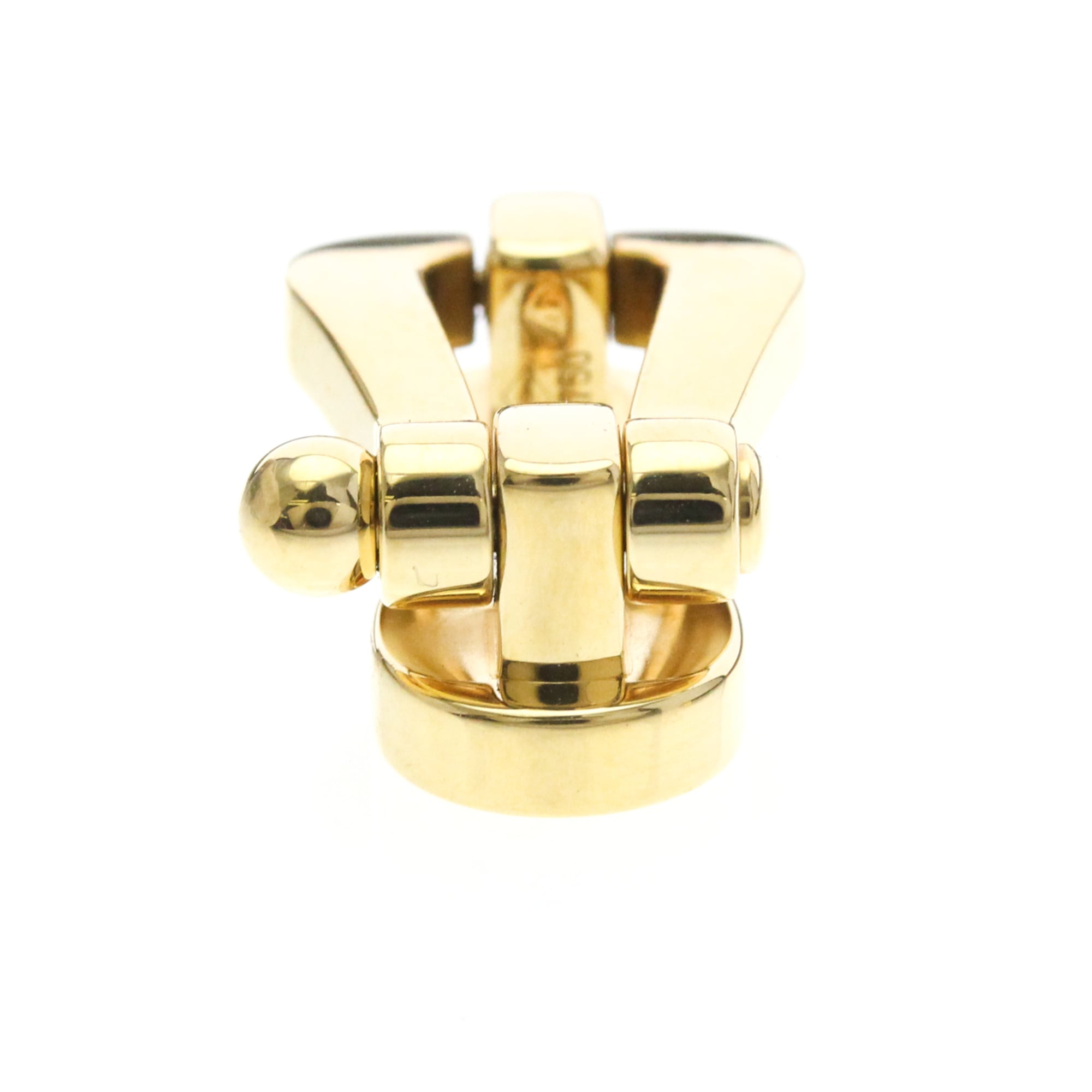 Fred Paris Force 10 Woven Cord And Stainless Steel With 18K Yellow Gold Gold Yellow_Gold Bracelet Jewelry (Pre-Owned)