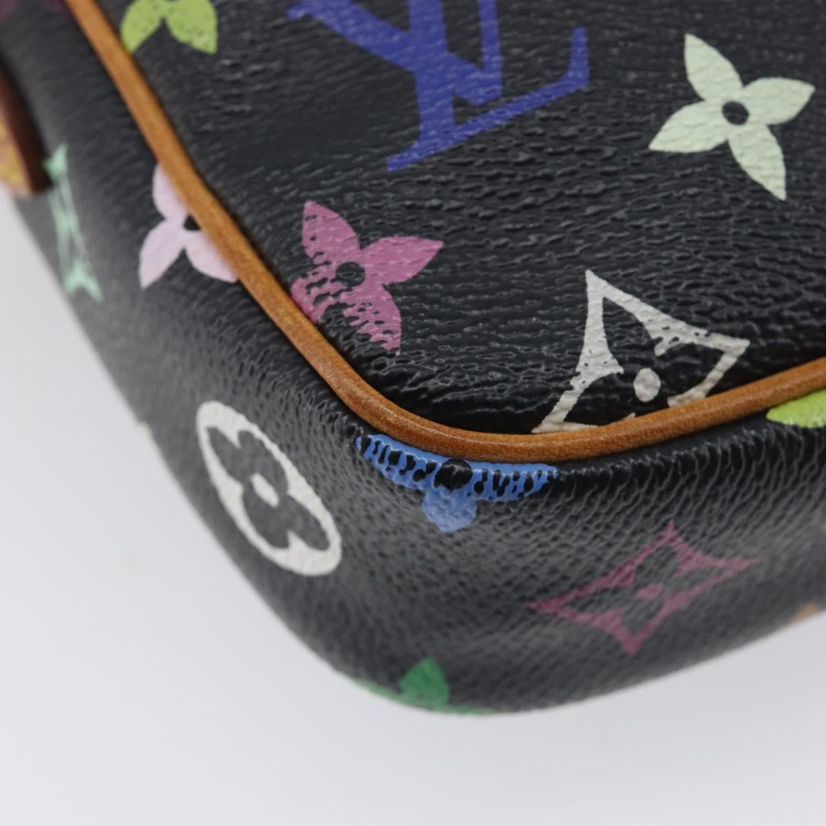 Louis Vuitton Rift Monogram Multicolor Black Canvas Shoulder Bag Bag (Pre-Owned)