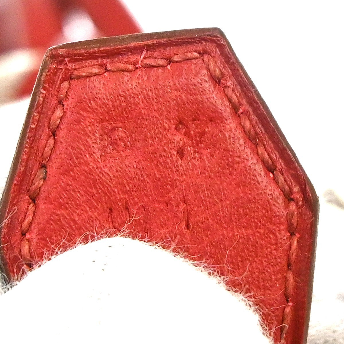 Hermes Bolide Clemence Red Leather Handbag (Pre-Owned)