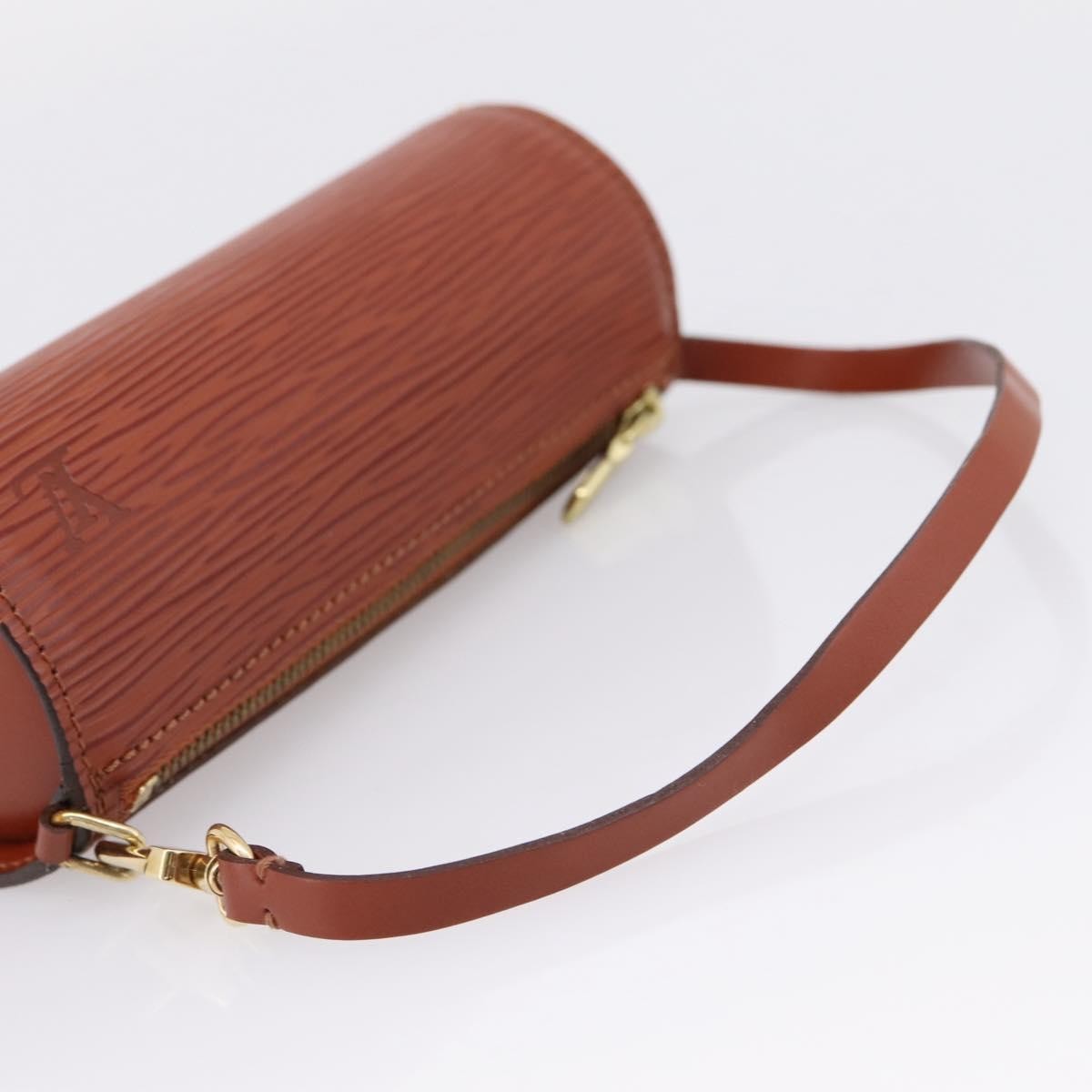 Louis Vuitton Soufflot Pochette Epi Leather Brown Leather Clutche & Pouche Bag (Pre-Owned)