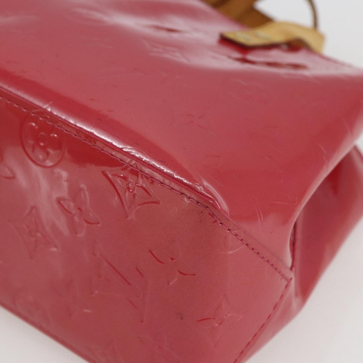 Louis Vuitton Reade Monogram Vernis Pink Patent_Leather Handbag (Pre-Owned)