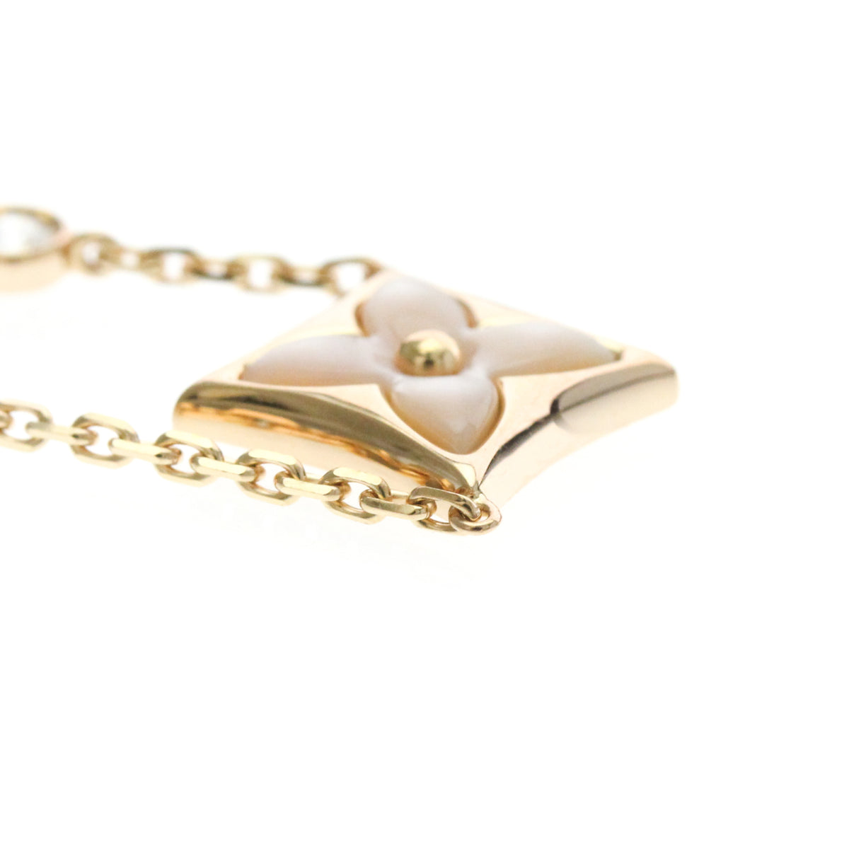 Louis Vuitton Color Blossom Bb Star 18K Rose Gold With Mother Of Pearl And Diamond Gold Pink_Gold Bracelet Jewelry (Pre-Owned)