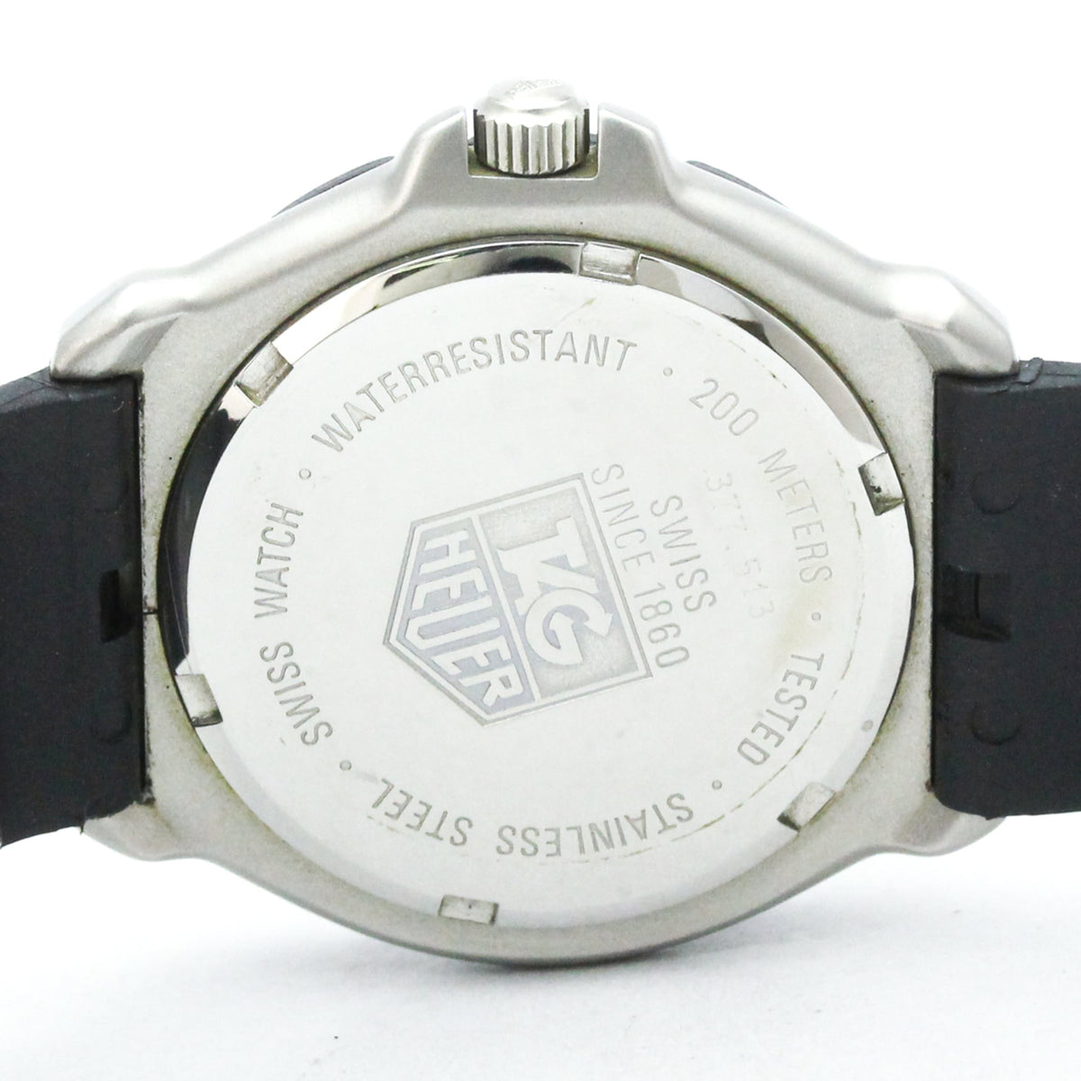 Tag Heuer Formula 1 Lady Stainless Steel And Rubber Watch (Pre-Owned)