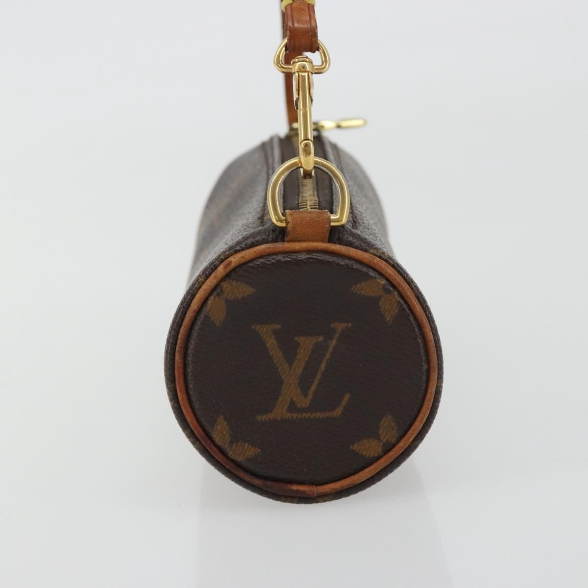 Louis Vuitton Papillon Pochette Monogram Canvas Brown Canvas Clutche & Pouche Bag (Pre-Owned)