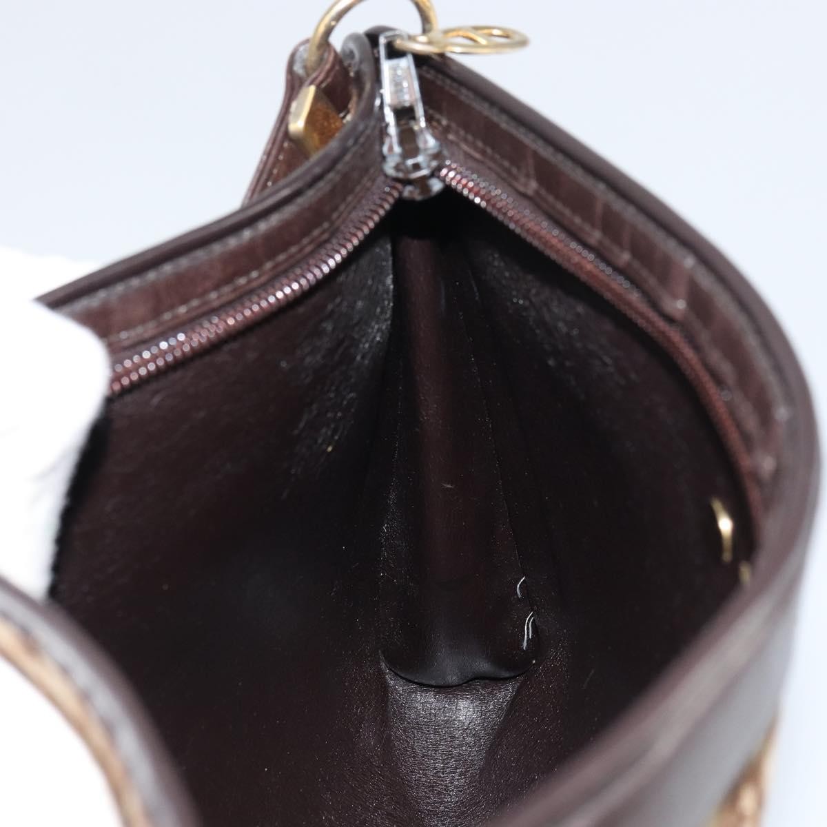 Christian Dior Vintage Trotter Canvas Beige Canvas Shoulder Bag Bag (Pre-Owned)