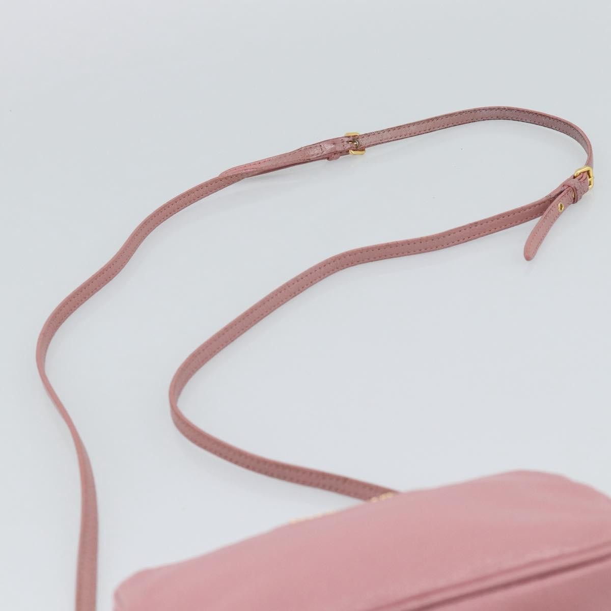 Miu Miu Vintage Leather Pink Leather Handbag (Pre-Owned)