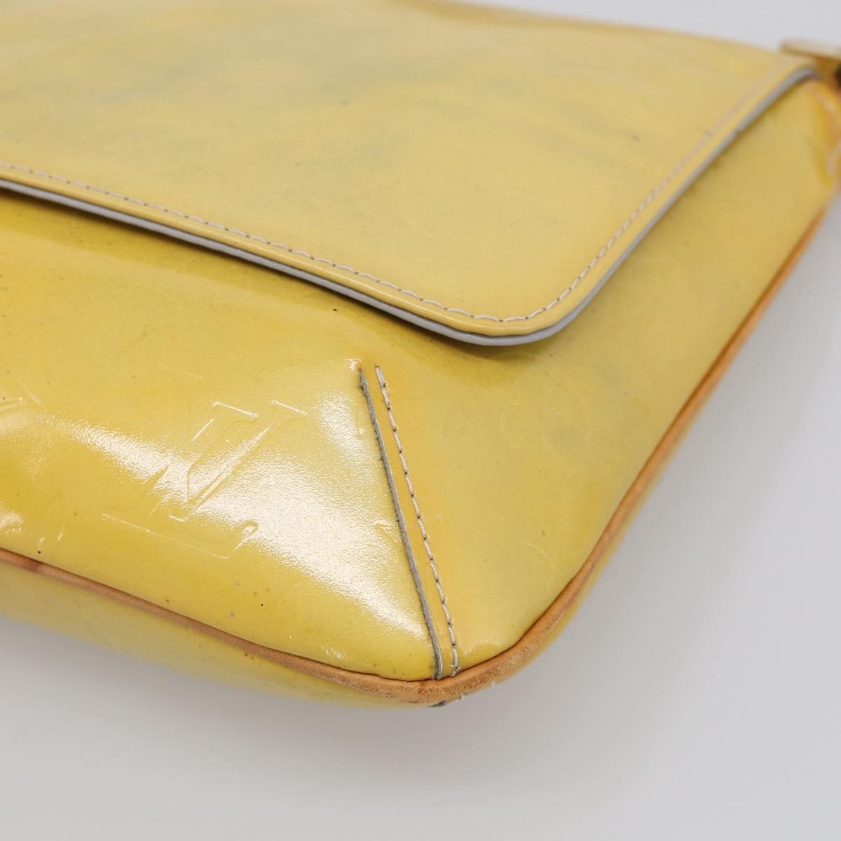 Louis Vuitton Thompson Street Monogram Vernis Yellow Patent_Leather Shoulder Bag Bag (Pre-Owned)