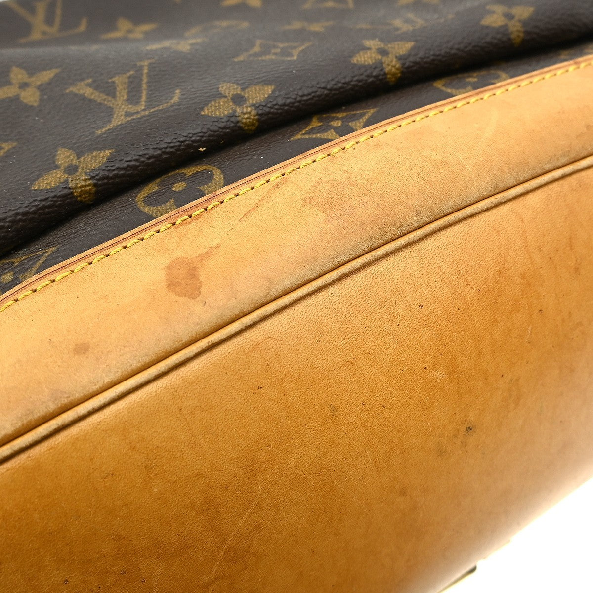 Louis Vuitton Vintage Montsouris Monogram Canvas Brown Canvas Backpack Bag (Pre-Owned)