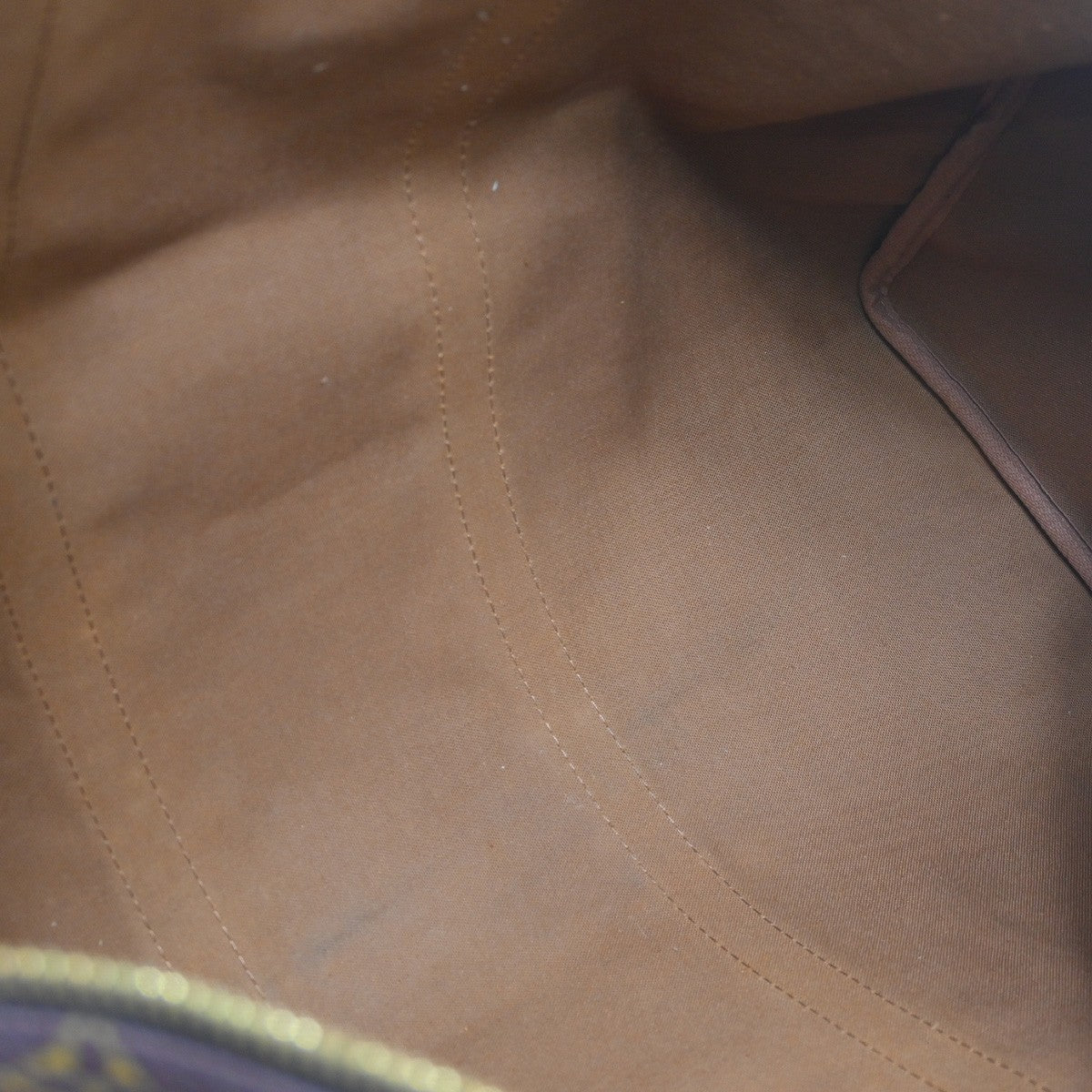 Louis Vuitton Keepall Monogram Canvas Brown Canvas Travel Bag Bag (Pre-Owned)