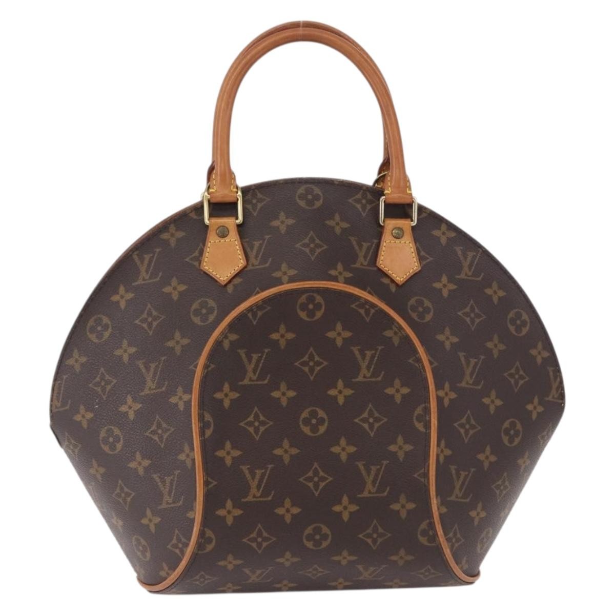 Louis Vuitton Ellipse Monogram Brown Canvas Handbag (Pre-Owned)