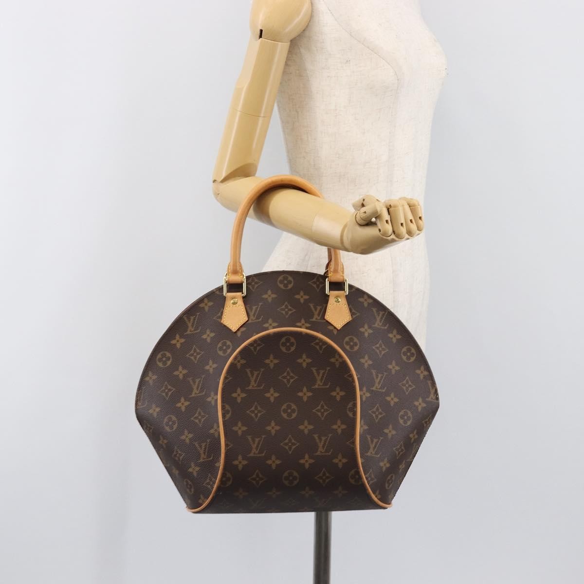 Louis Vuitton Ellipse Monogram Canvas Brown Canvas Handbag (Pre-Owned)