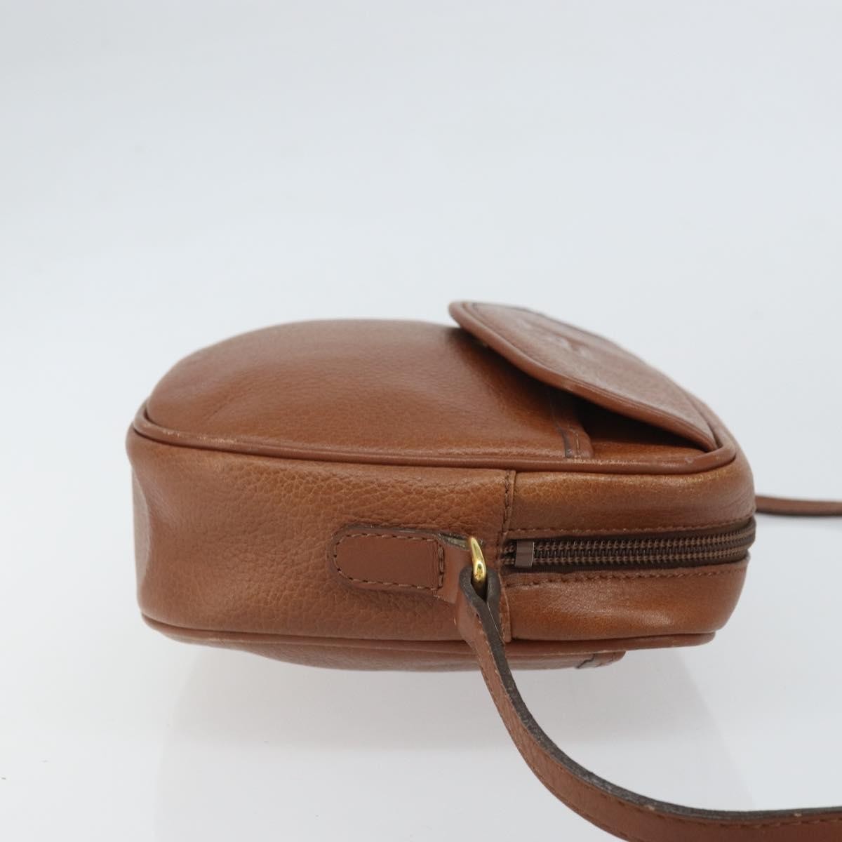 Burberry Vintage Leather Brown Leather Shoulder Bag Bag (Pre-Owned)