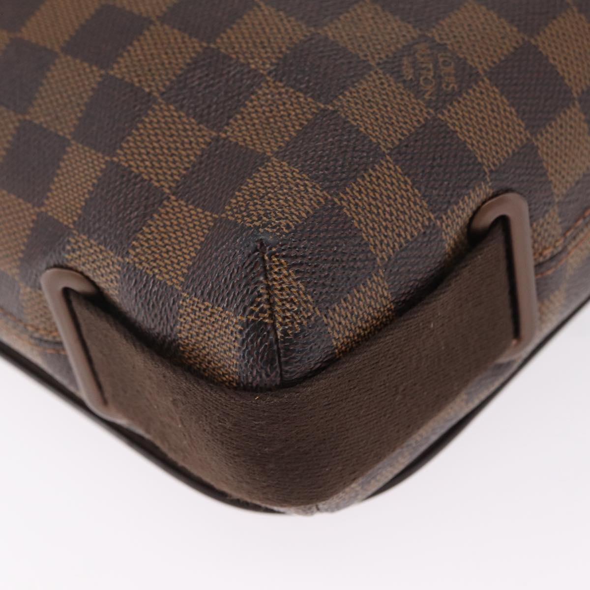Louis Vuitton Brooklyn Damier Brown Canvas Shoulder Bag Bag (Pre-Owned)