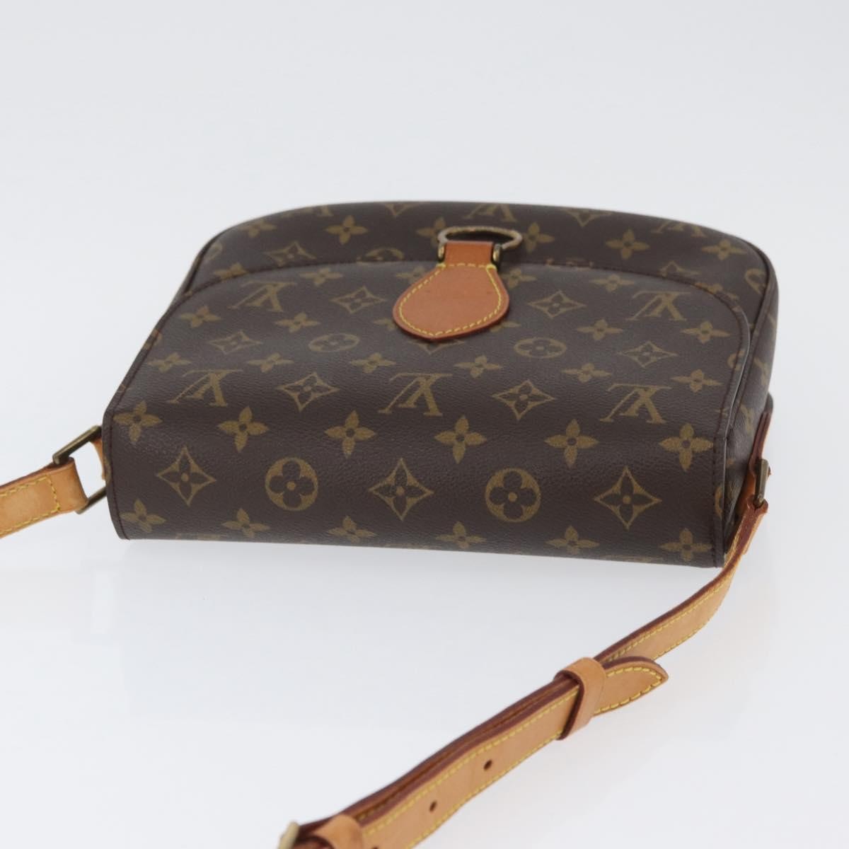 Louis Vuitton Saint Cloud Monogram Canvas Brown Canvas Handbag (Pre-Owned)